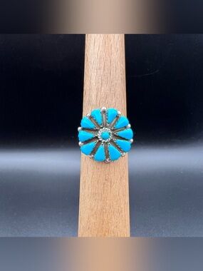 Native American Flower Cluster Ring